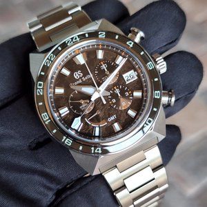 GRAND SEIKO LION CHRONO SBGC231 GMT SPORTS 44.5MM SPRING DRIVE 20TH ANNIVERSARY